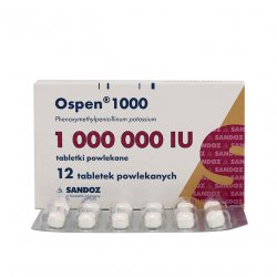 Оспен (Феноксиметилпенициллин) табл. 1млн. МЕ №12 в Белгороде и области фото