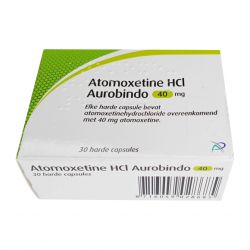 Атомоксетин HCL 40 мг Европа :: Аналог Когниттера :: Aurobindo капс. №30 в Белгороде и области фото