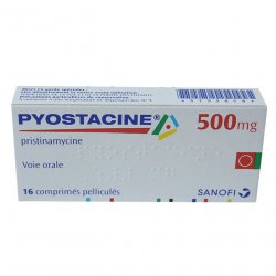 Пиостацин (Пристинамицин) таблетки 500мг №16 в Белгороде и области фото