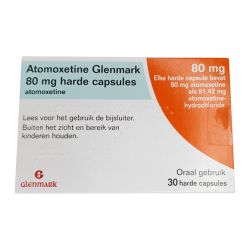 Атомоксетин 80 мг Европа :: Аналог Когниттера :: Glenmark капс. №30 в Белгороде и области фото